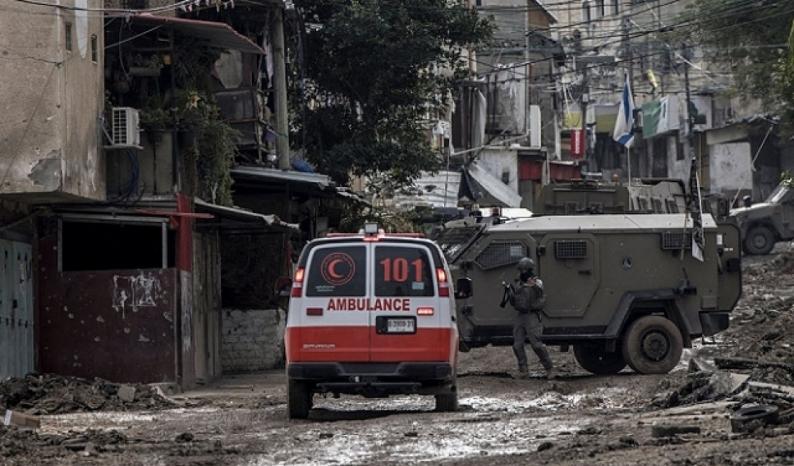 L'occupation poursuit son agression contre le camp de Nour Shams et provoque des destructions généralisées des infrastructures et du principal réseau d'eau