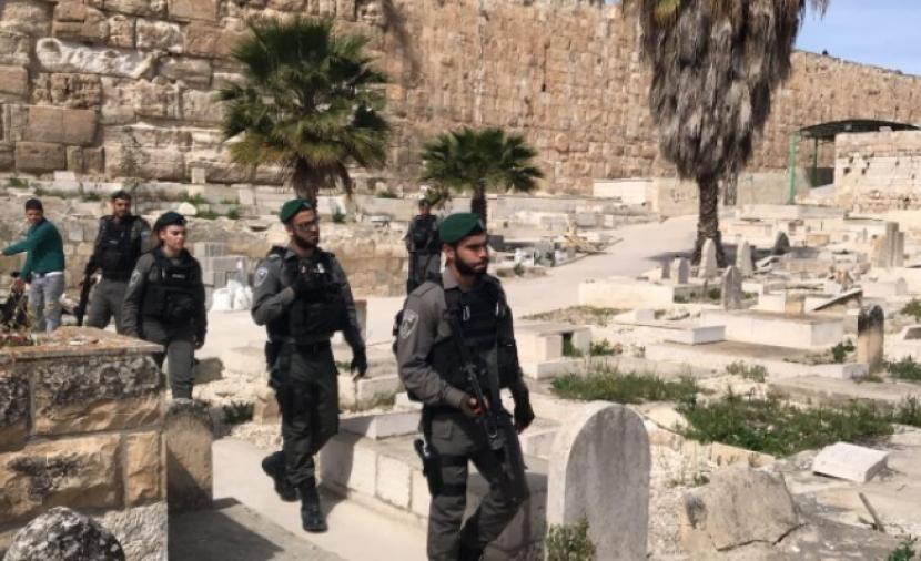L'occupation israélienne prend d'assaut le site archéologique de Sebastia