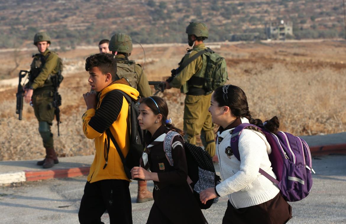 L'occupation menace de répression les habitants de Lubban Al-Sharkiya  au sud de Naplouse
