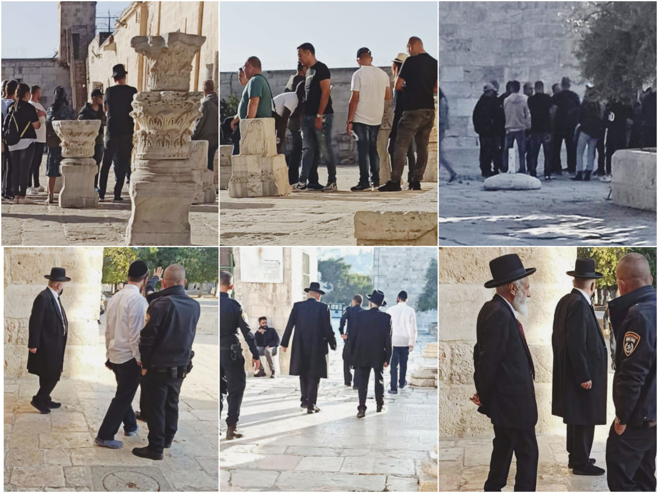 Des colons israéliens s'introduisent dans la mosquée Al-Aqsa