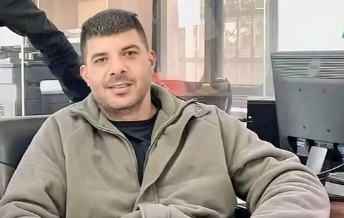 La mort d'un prisonnier de Jénine, après avoir été abattu par l'occupation