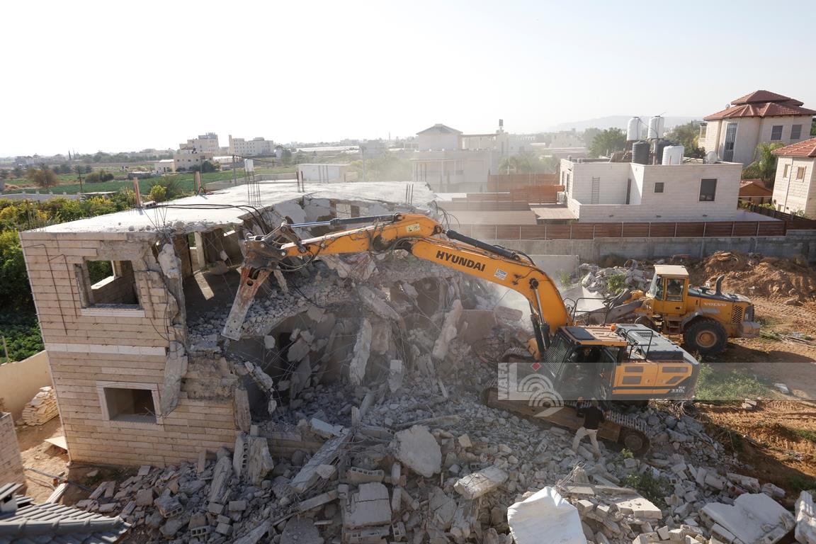 Les bulldozers israéliens détruisent une maison à Bethléem