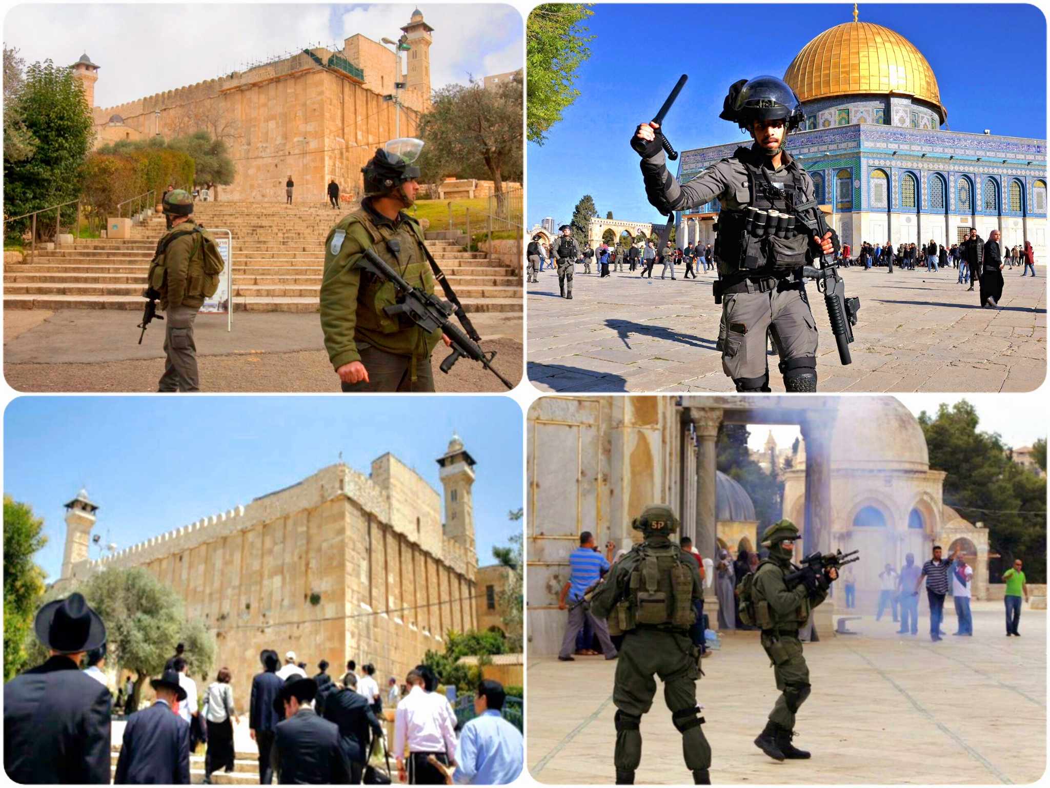 18 attaques contre Al-Aqsa et 54 interdictions de l'appel à la prière dans la mosquée Ibrahimi le mois dernier
