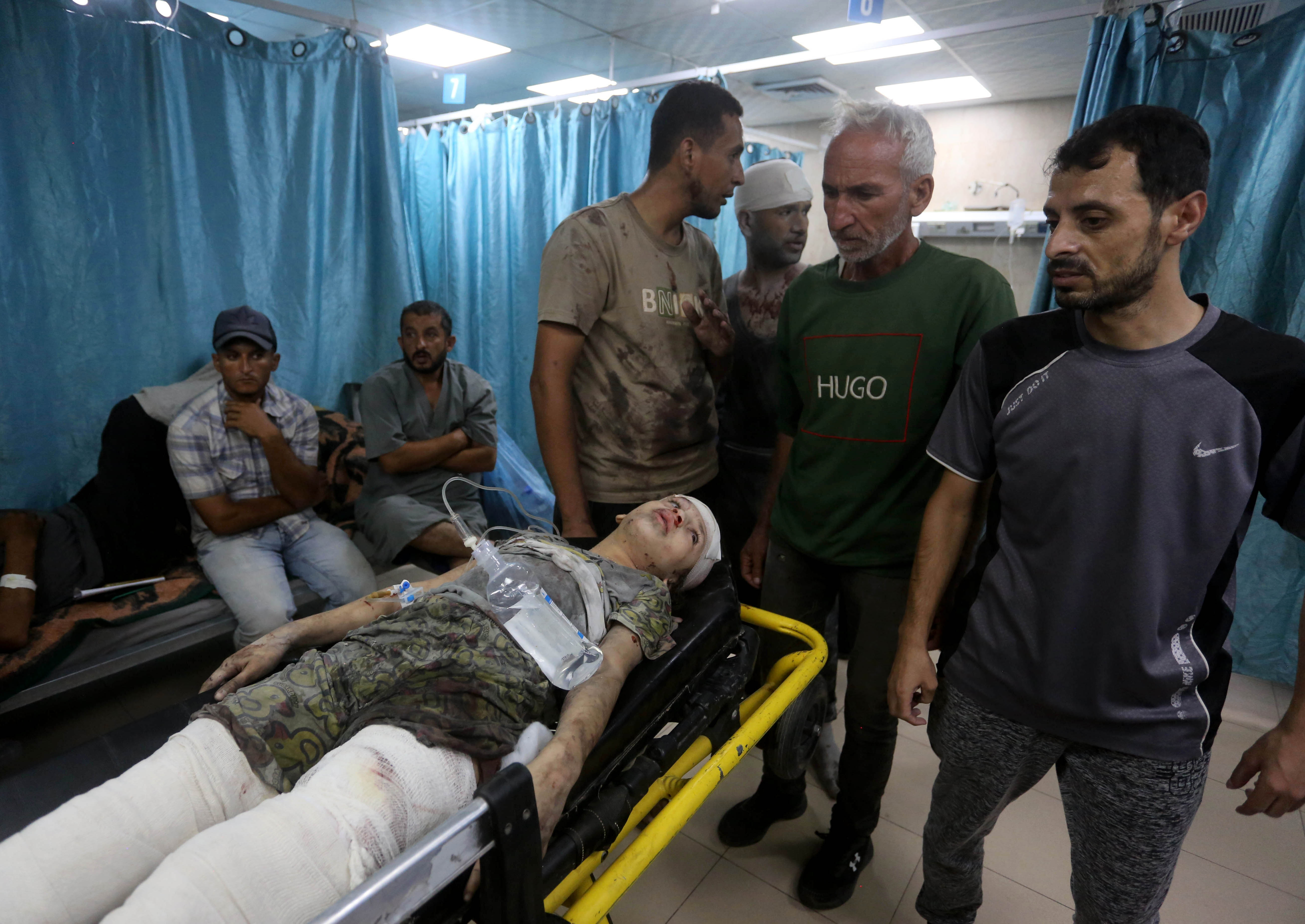 25 martyrs dans un bombardement d'occupation sur la ville de Jabalia, au nord de la bande de Gaza