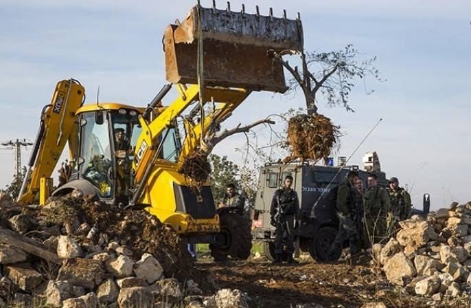L'occupation balaye des terres palestiniennes à Naplouse