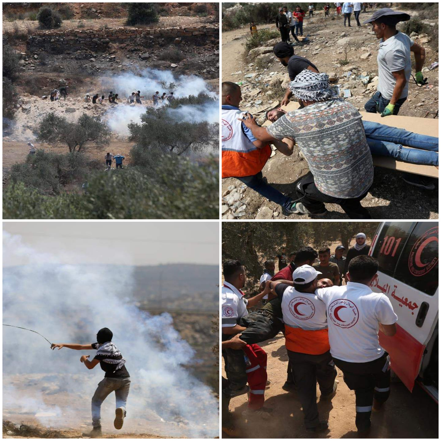 40 Palestiniens blessés lors d’affrontements avec les forces d’occupation à Beita
