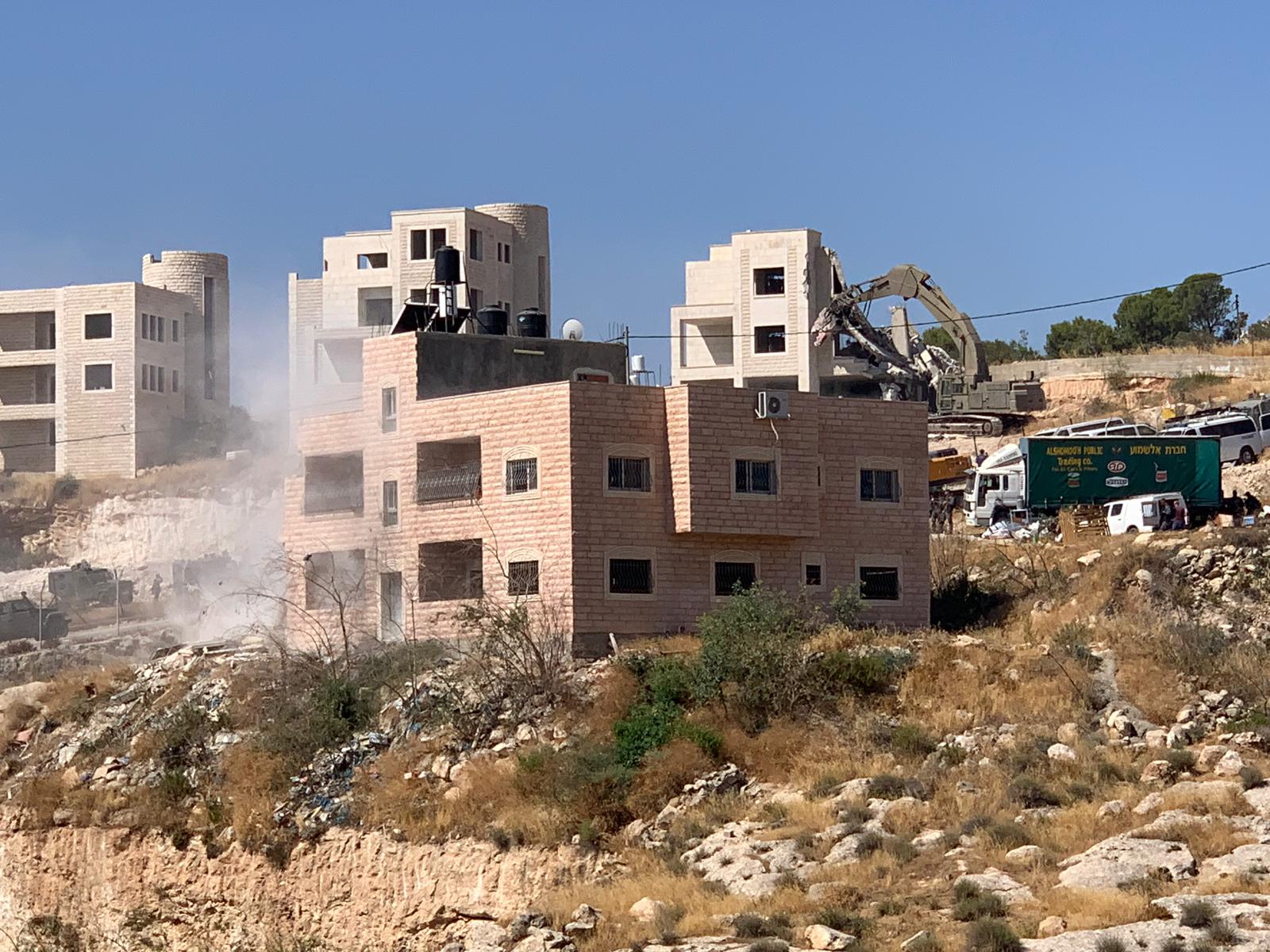 L’occupation détruit une maison au sud de Jérusalem