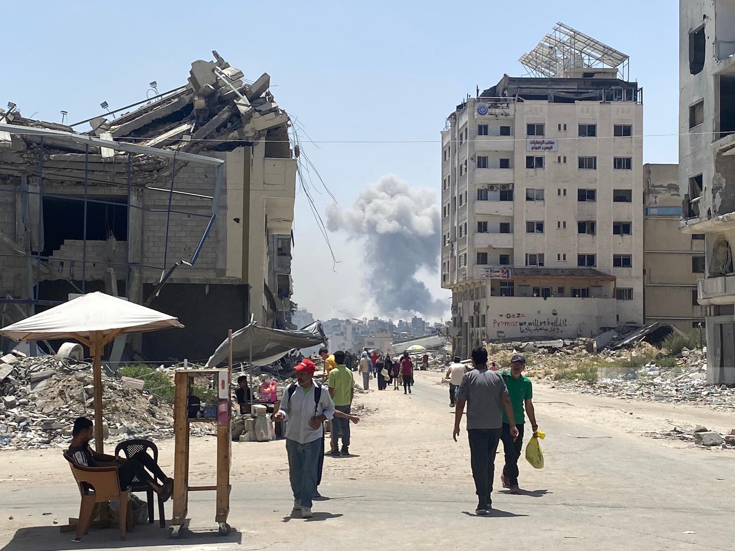Cinq Palestiniens tués par des frappes aériennes israéliennes contre un groupe de personnes à Gaza