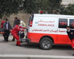 Un blessé par balles des forces israéliennes dans la ville de Beita, au sud de Naplouse.