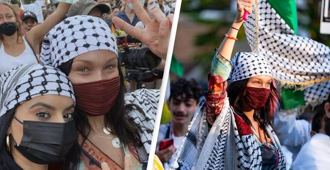 « Fox News » accuse Bella Hadid de diffuser des messages cachés en faveur des droits des Palestiniens