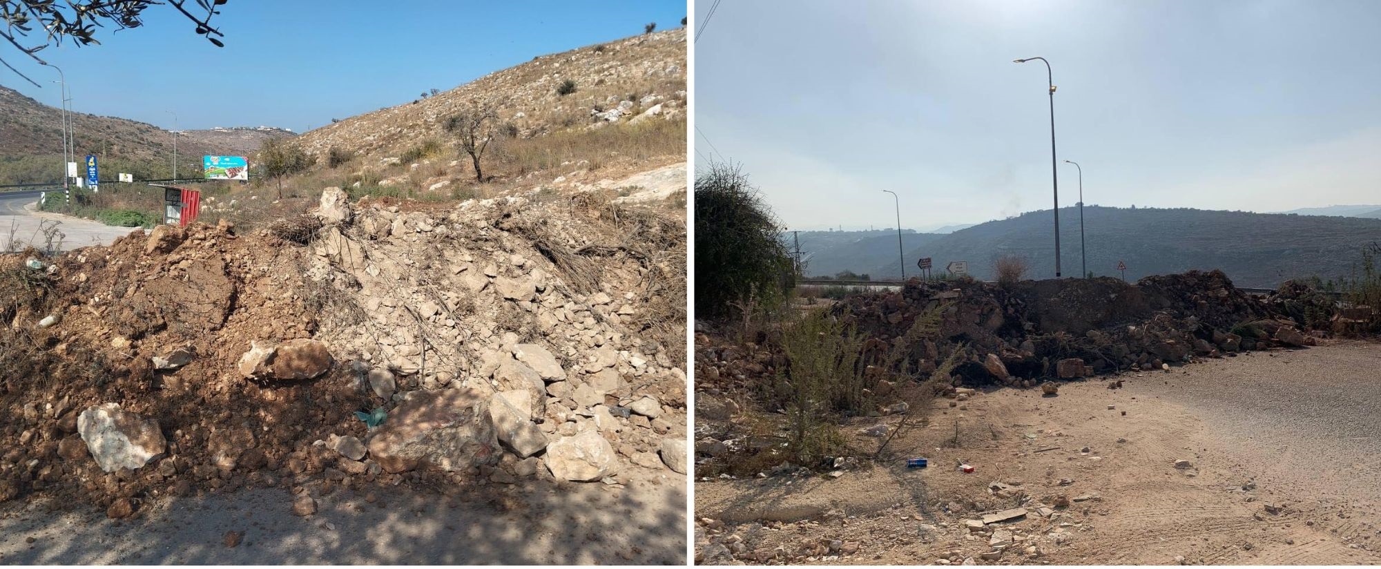 Des colonisateurs israéliens coupent la conduite d'eau alimentant la ville de Beit Lid à Tulkarem