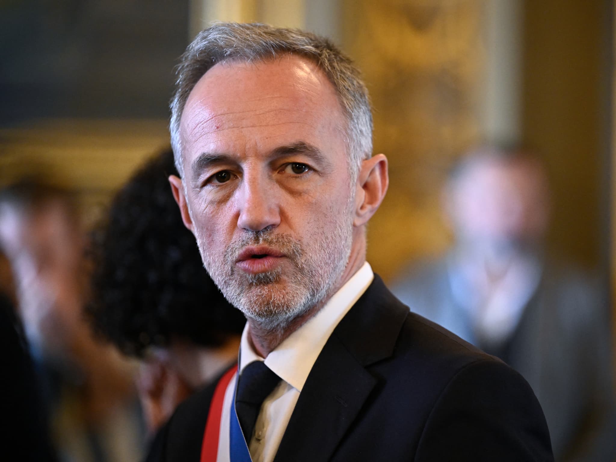 Le maire de Paris, Emmanuel Grégoire