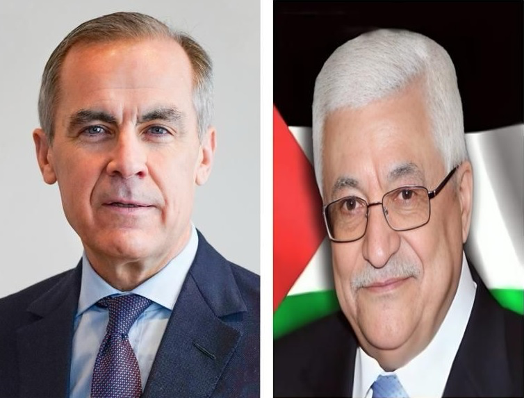 Lors de son appel avec le président, le Premier ministre canadien a annoncé que son pays reconnaîtra l’État de Palestine en septembre prochain