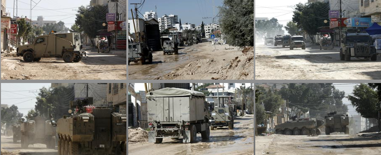 L’occupation israélienne prolonge son offensive sur la ville et le camp de Jénine pour le 59ᵉ jour sans interruption