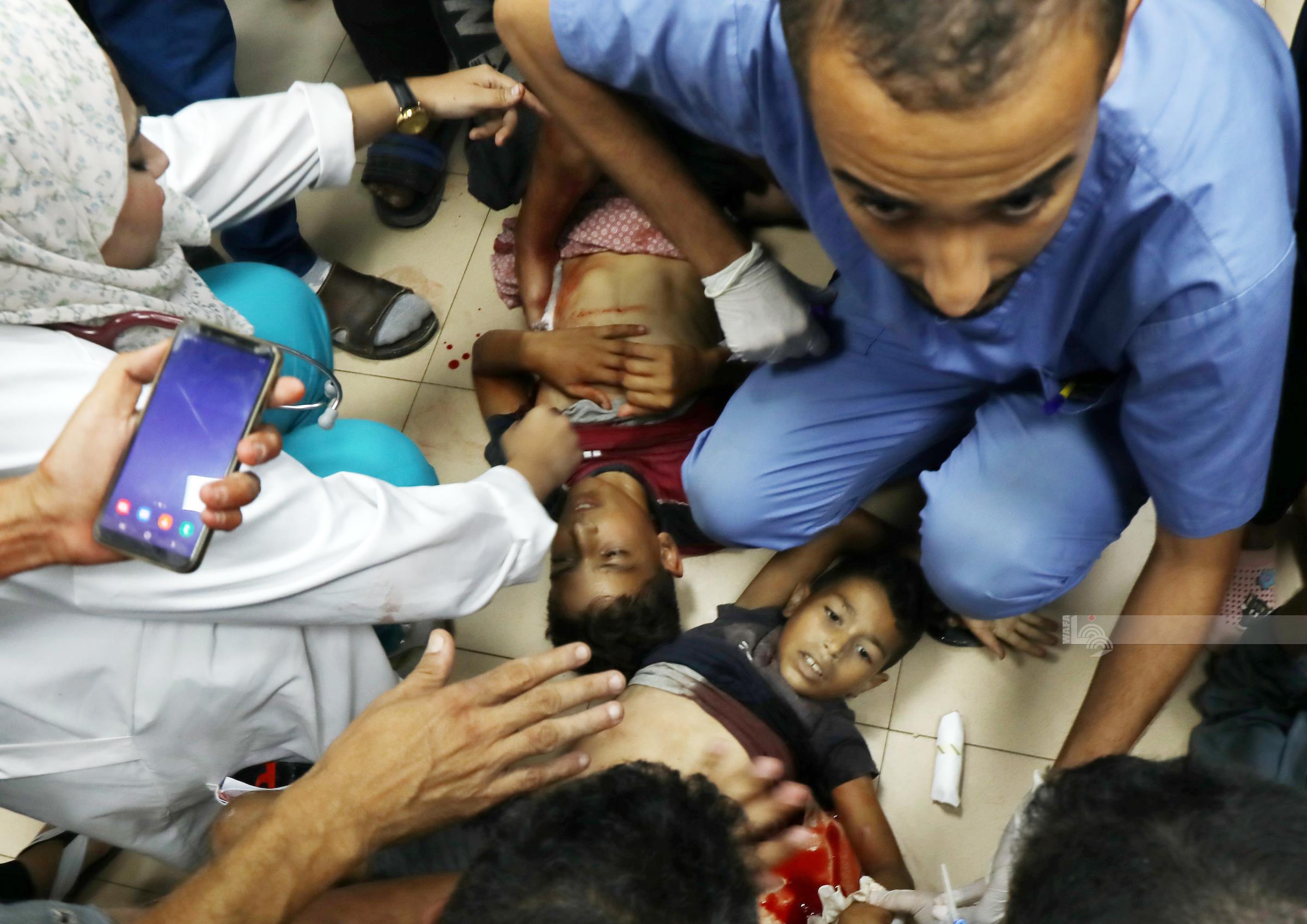 Victimes signalées lors des bombardements israéliens sur Gaza