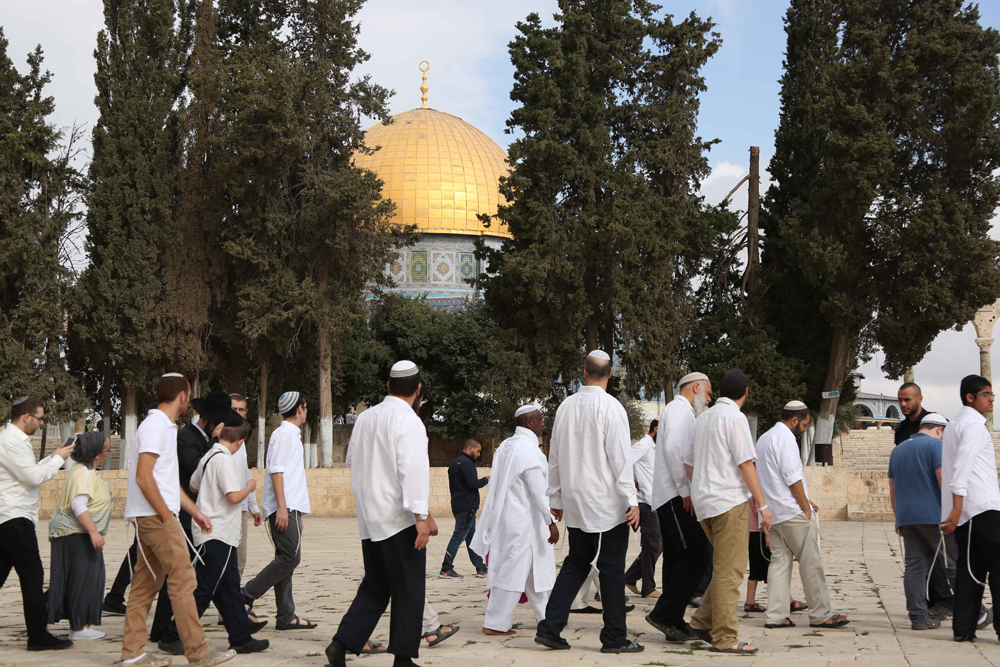 Des colons prennent d’assaut la mosquée Al-Aqsa