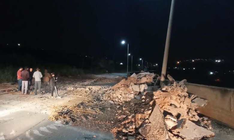 L'occupation détruit des infrastructures et des terres agricoles près de Jénine