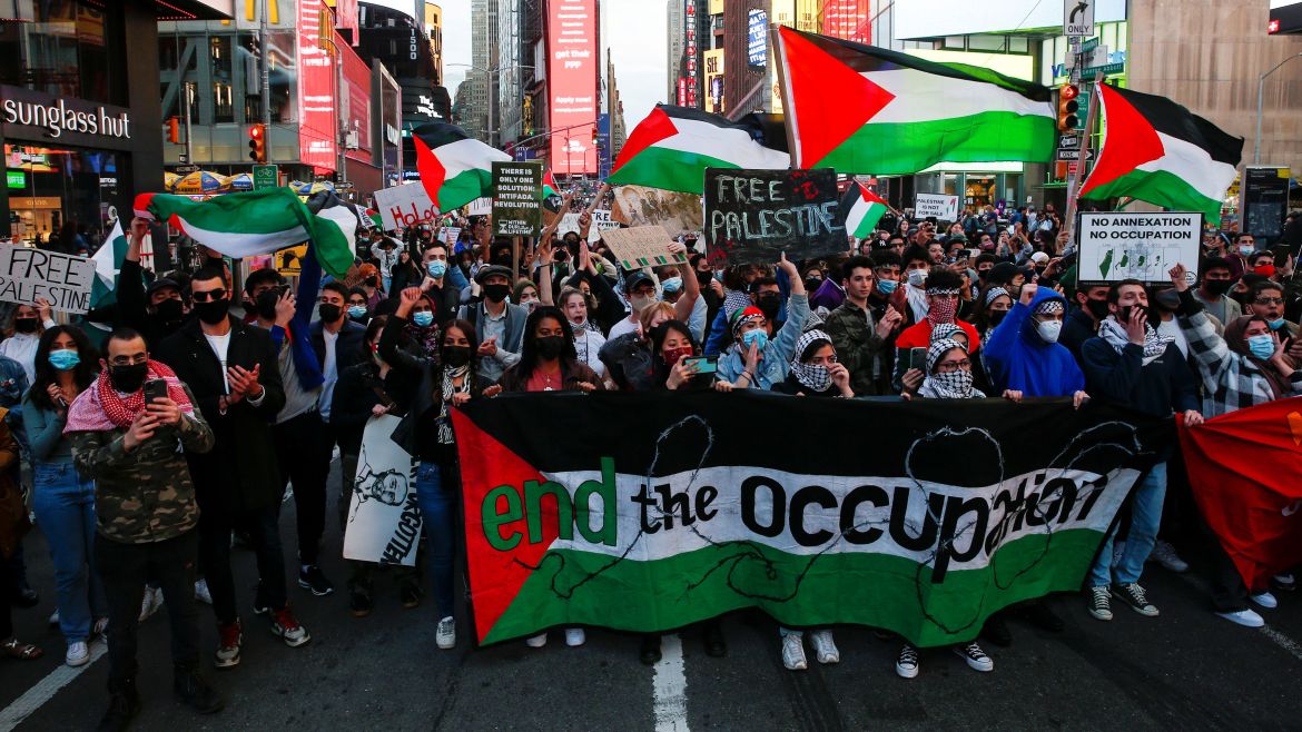 Une marche de solidarité en Bolivie pour condamner l'agression israélienne contre les Palestiniens