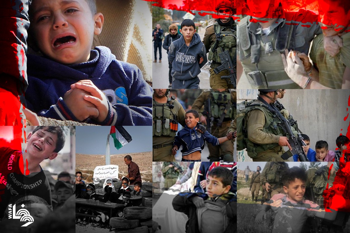 Les enfants Palestiniens sous occupation… dépossédés de leur enfance……