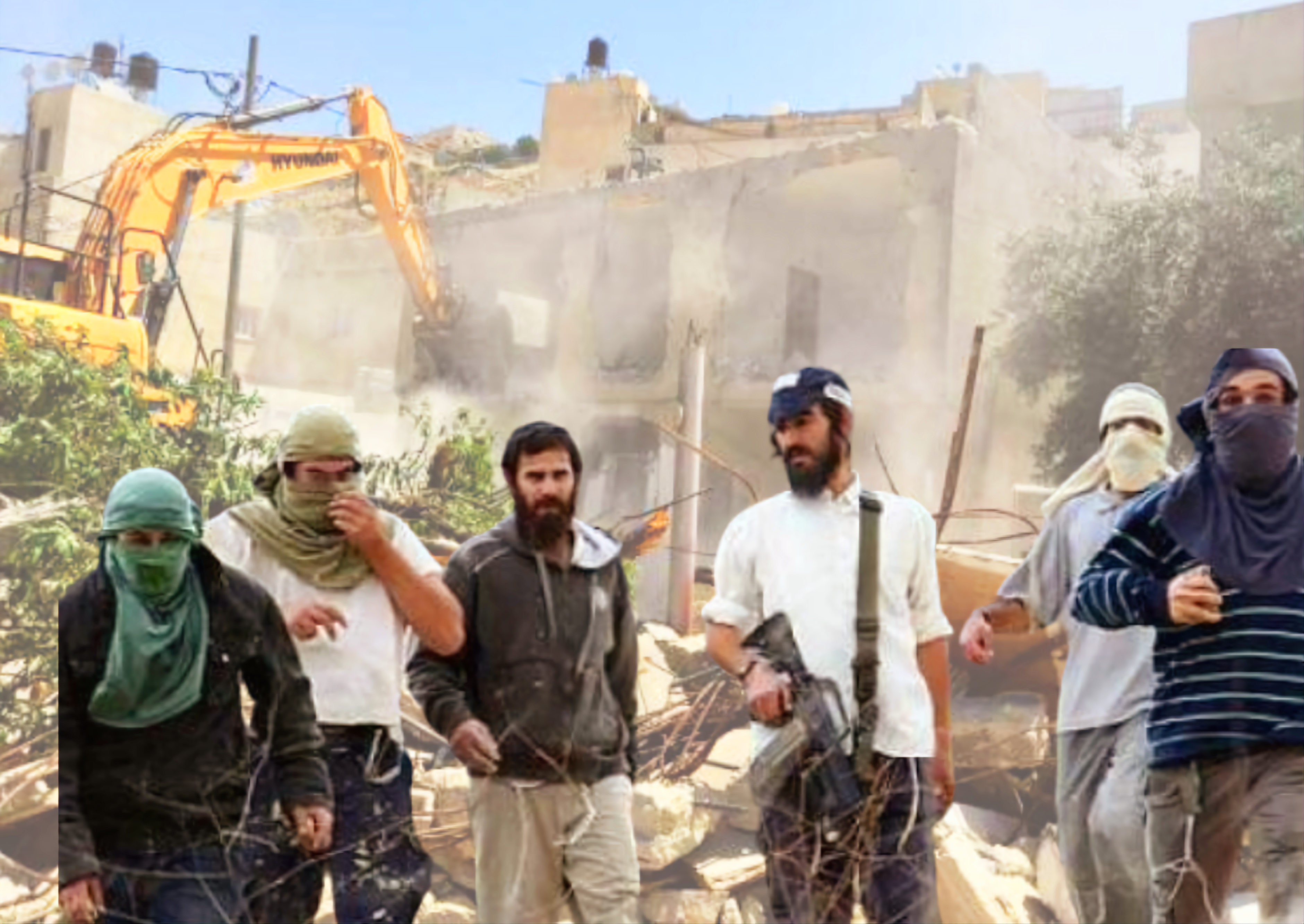 Des colons israéliens attaquent des récolteurs d’olives et détruisent des structures agricoles 