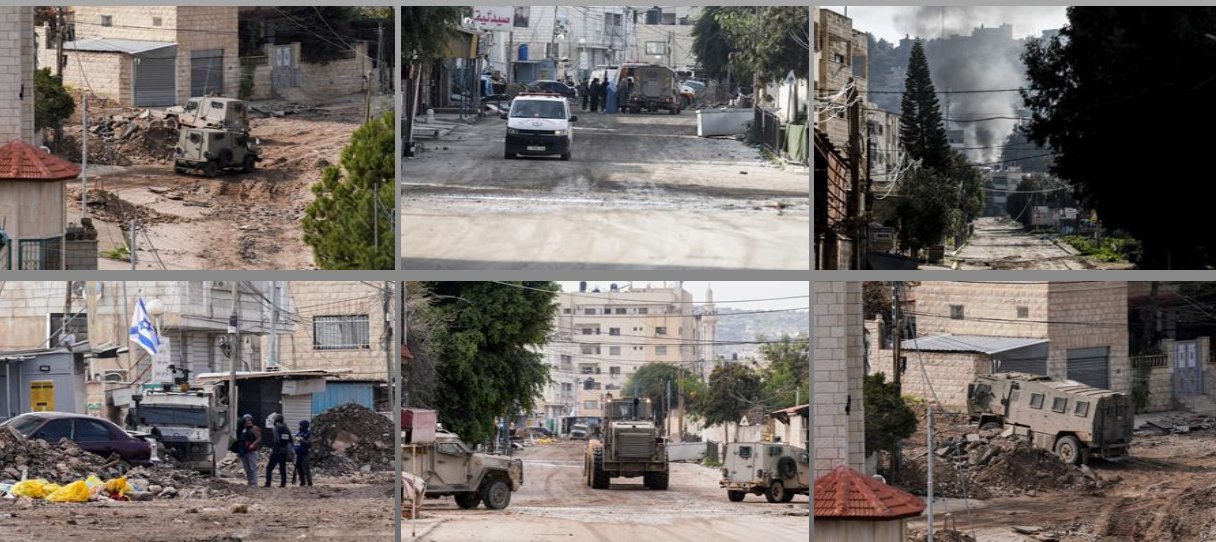 Crise humanitaire à Jénine : 16 jours d’offensive israélienne brutale contre la ville et son camp