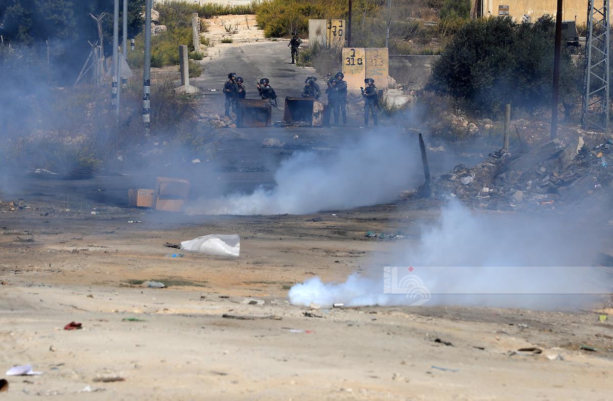 Plusieurs cas d’asphyxie lors d’affrontements avec l’armée israélienne près de Naplouse