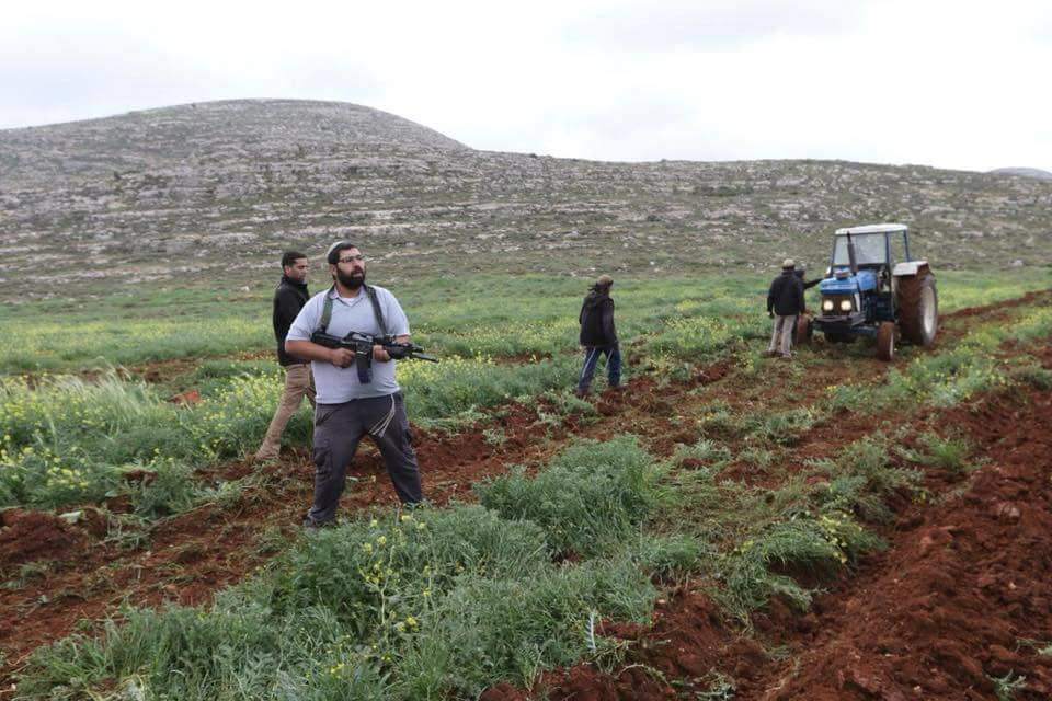 En prélude de saisir des terres palestiniennes, les colons plantent des arbres dans la Vallée du Jourdain