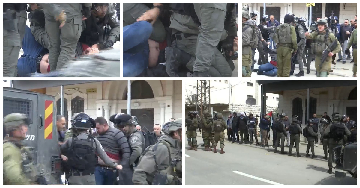Les forces d'occupation ont attaqué une marche à Huwwara organisée à l'occasion du Journée de la Terre
