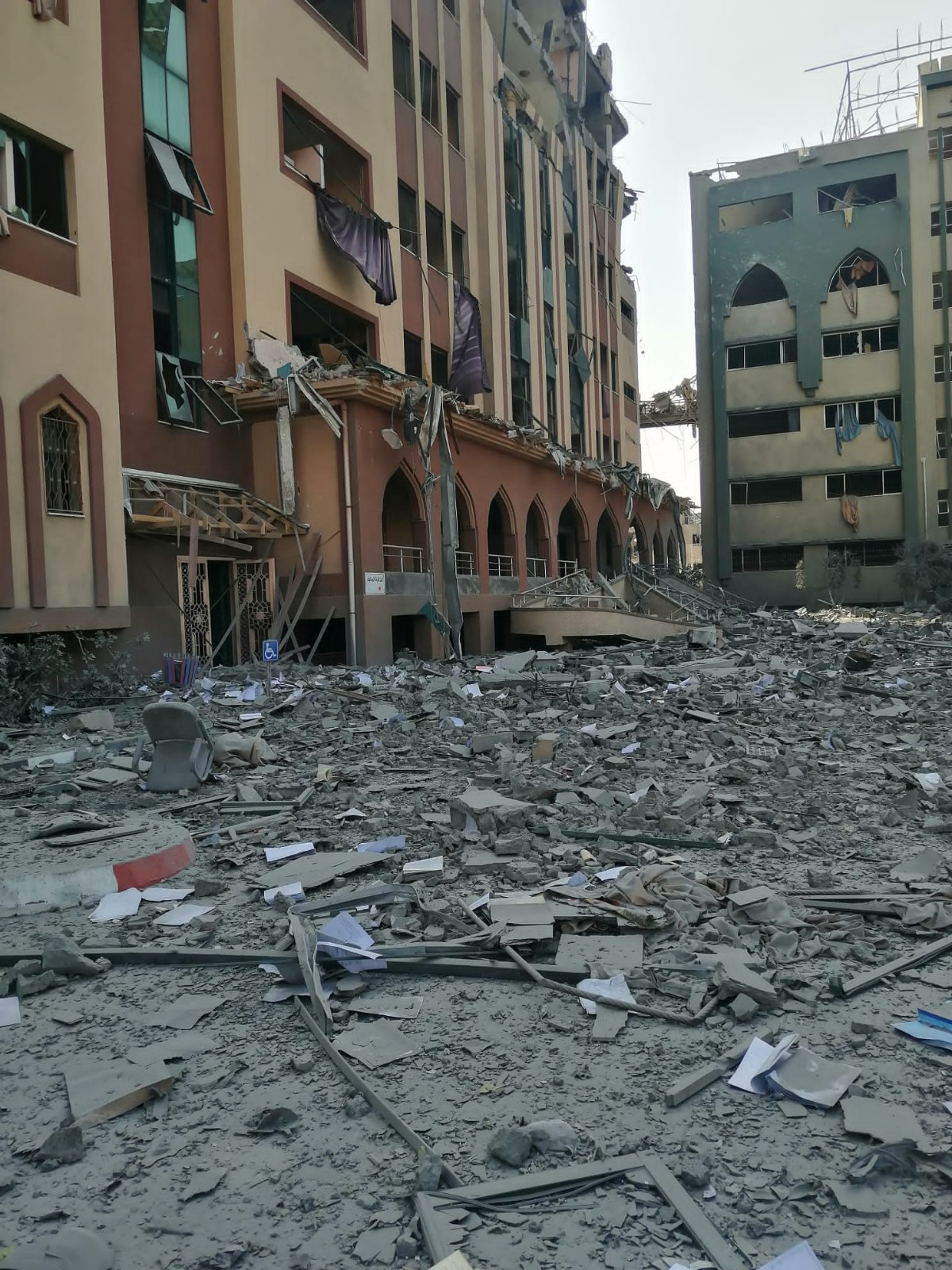Gaza : l’occupation pilonne l’Université Islamique  