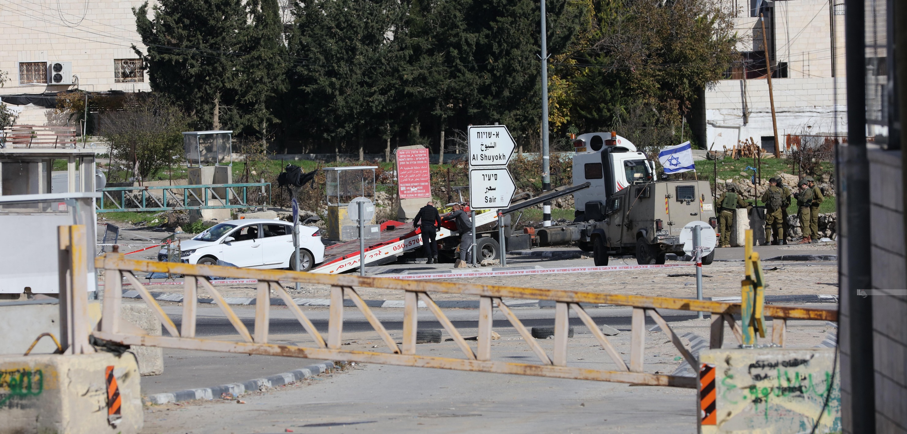  Jérusalem : l’armée de l’occupation ferme un point de contrôle et plusieurs quartiers  