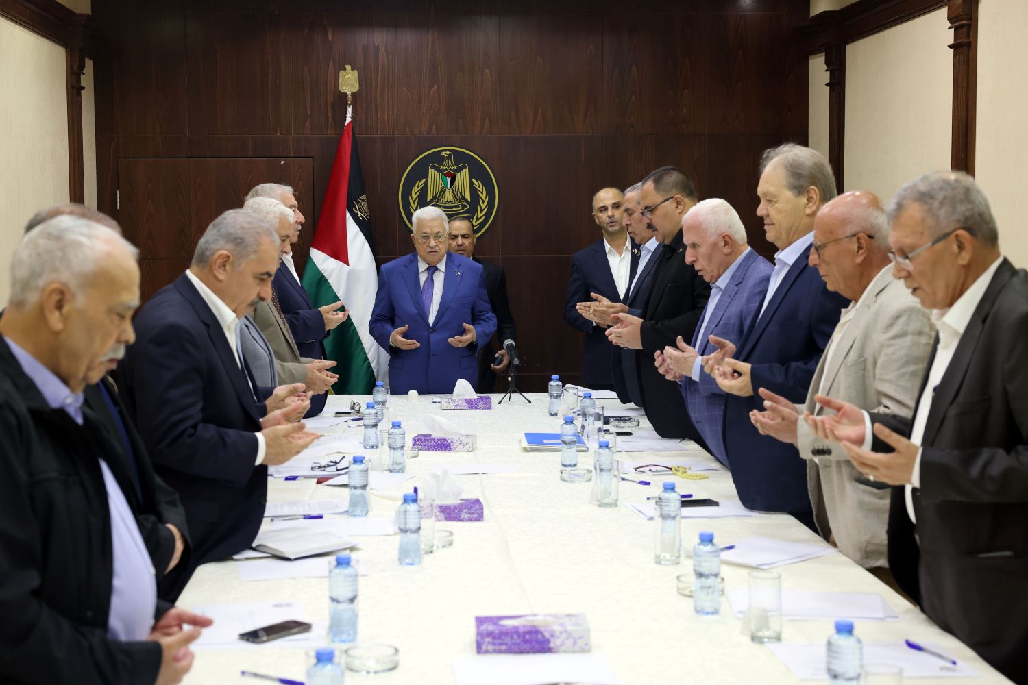 "Le  Comité Central du Fatah " appelle les dirigeants, les pays et les peuples libres du monde à soutenir l'approche du président et des dirigeants palestiniens à l'égard de la bande de Gaza
