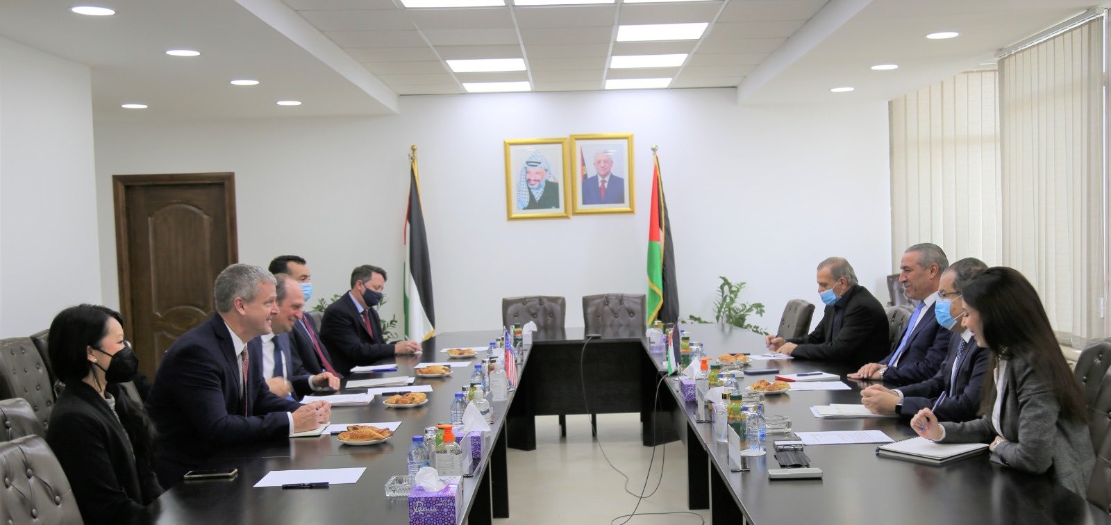 Al-Sheikh rencontre l'envoyé américain Hadi Amro