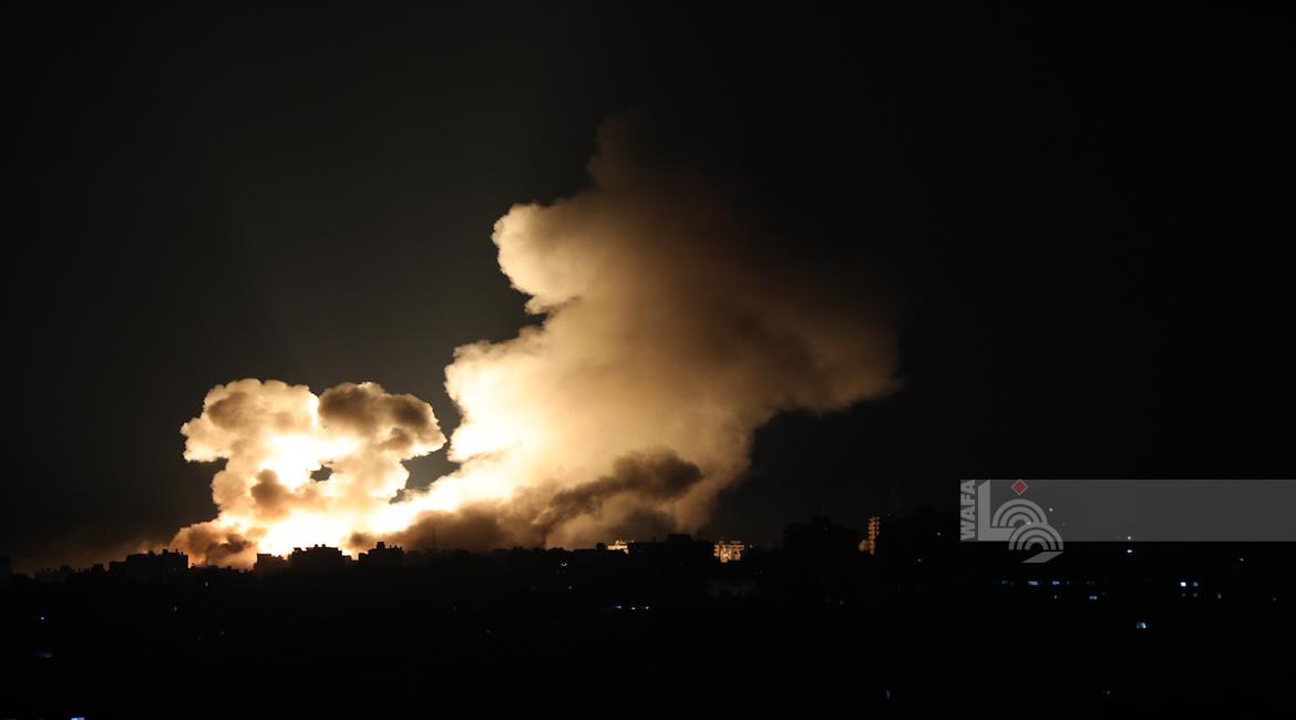 Des martyrs et des blessés dans un bombardement de l'occupation sur la ville de Gaza