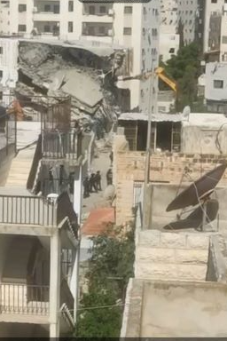 L'occupation démolit un bâtiment de 16 appartements près de Jérusalem 