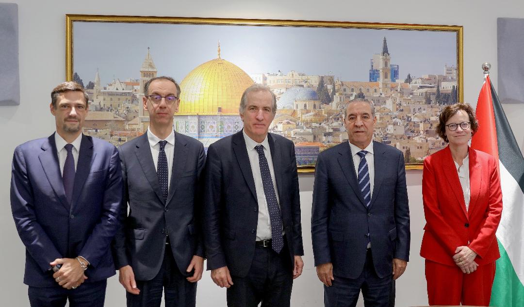 Al- Sheikh reçoit une délégation de haut niveau de l'Union européenne.