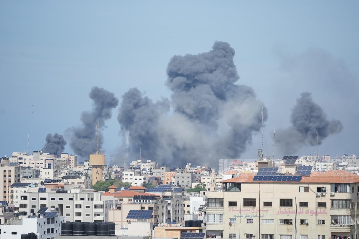 Des dizaines de Palestiniens tués dans une série de violentes frappes aériennes israéliennes sur Gaza