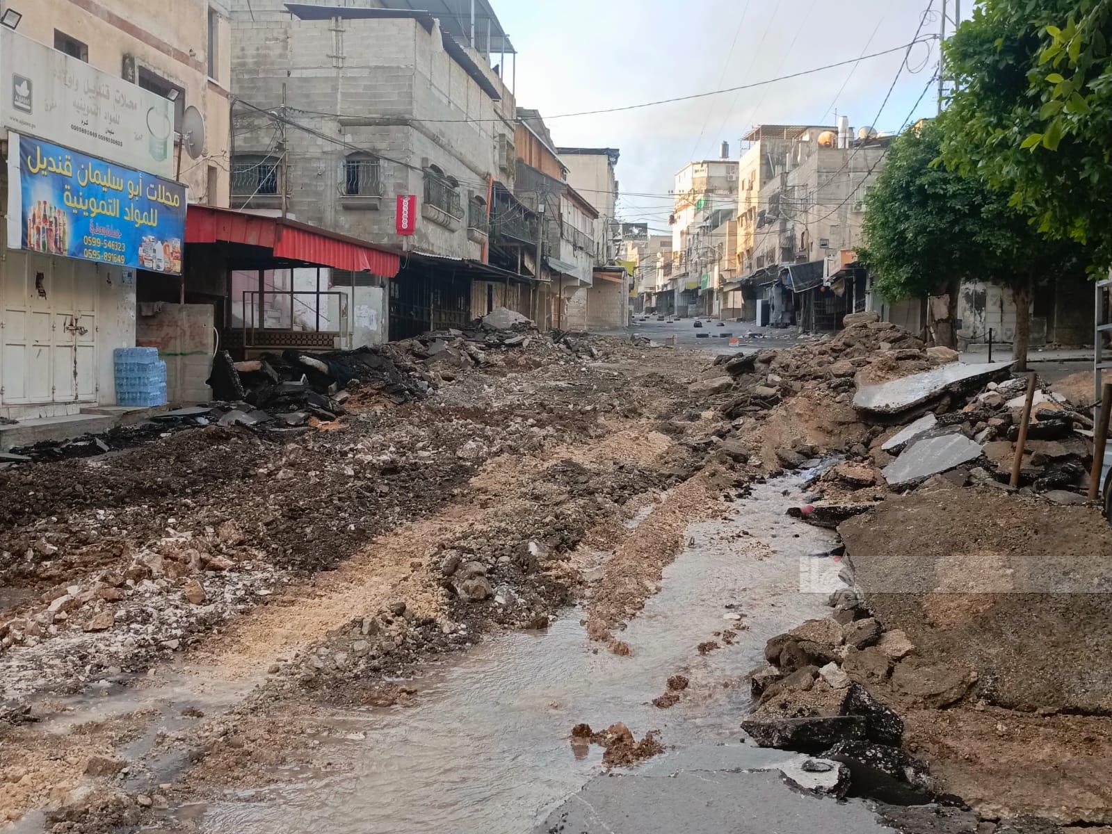 Cisjordanie : La pluie montre l’ampleur de destructions causée par l’occupation aux infrastructures