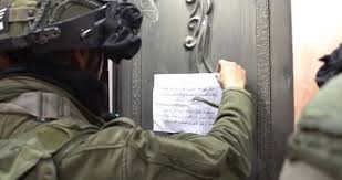 L’occupation notifie de démolir deux maisons près de Jénine 