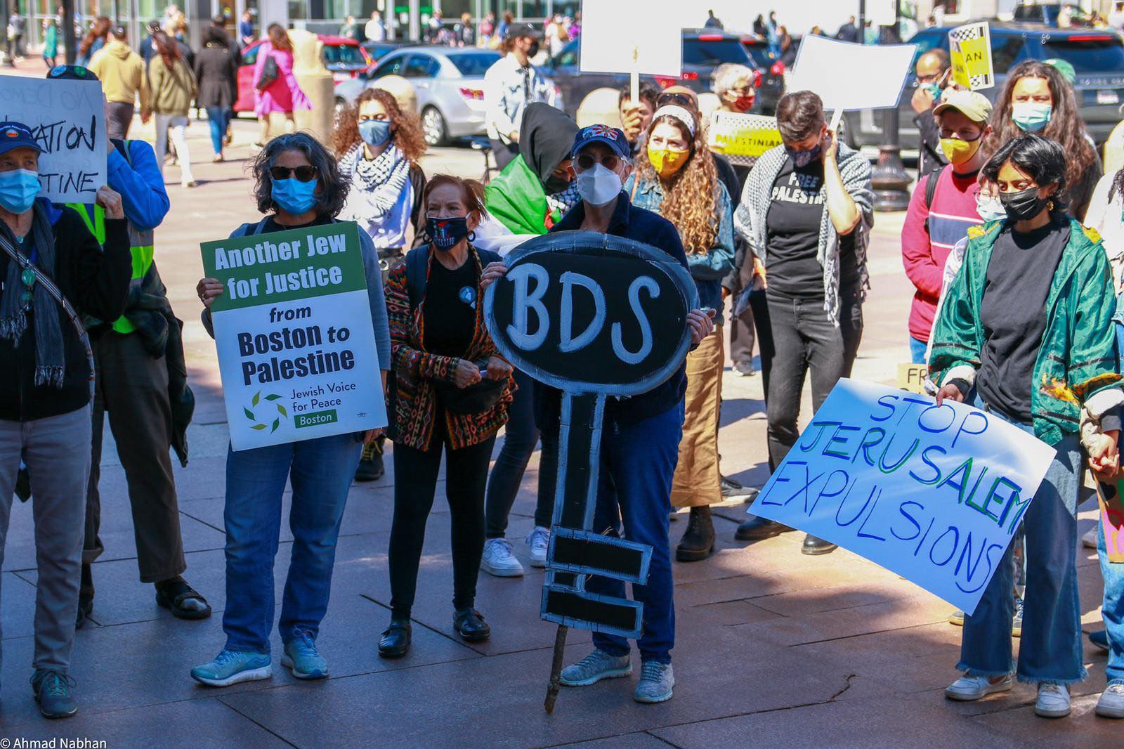 Une ville américaine témoigne une manifestation contre les violations de l’occupation israélienne à Jérusalem