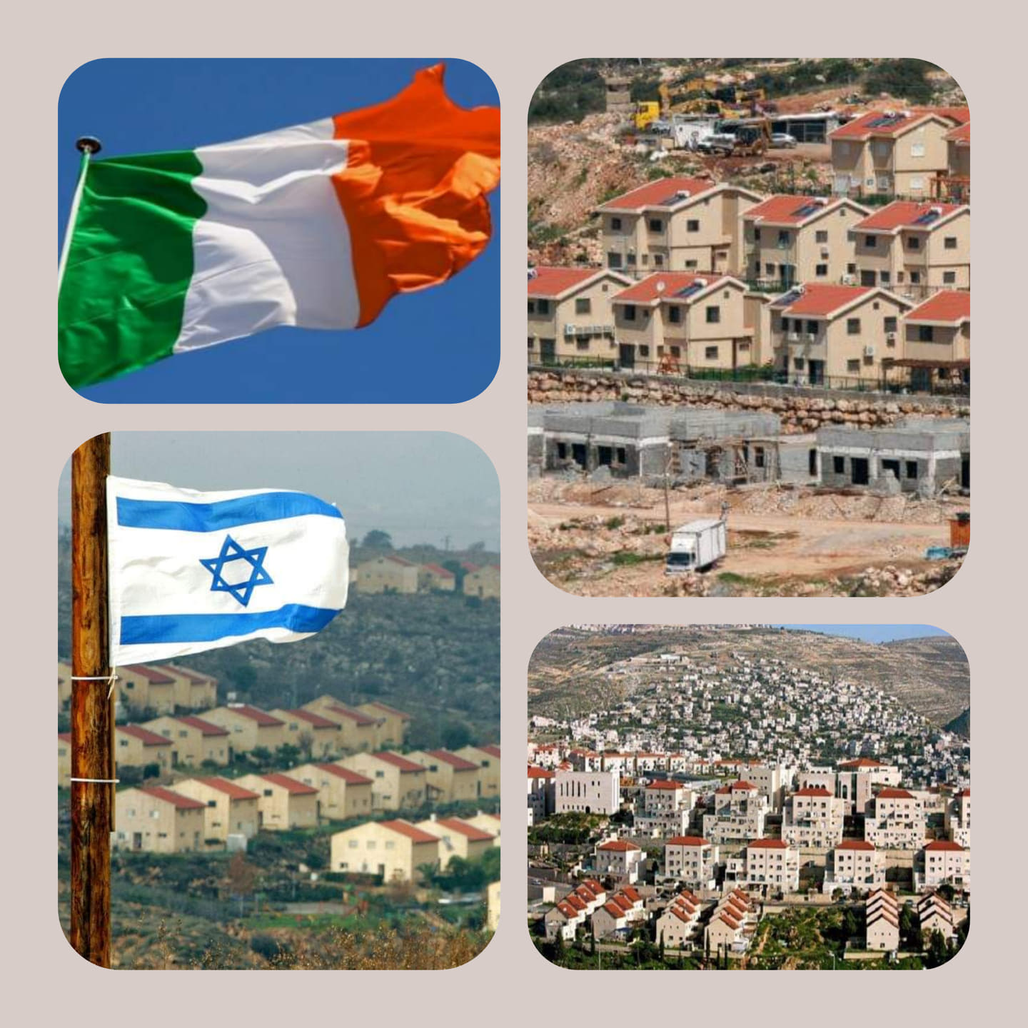 L’Irlande appelle Israël à mettre fin à l’annexion de facto des territoires palestiniens