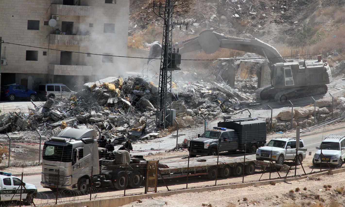 Israël ordonne l'arrêt de la construction d'une maison à Bethléem