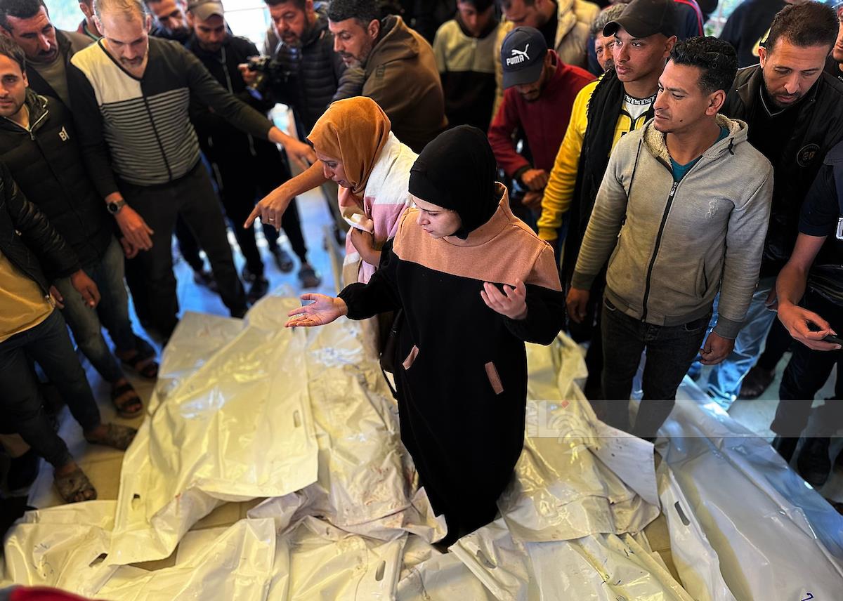 Des morts et des blessés suite au bombardement du quartier de Shuja'iyya, dans l'est de Gaza