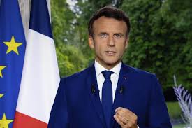  Le président français Emmanuel Macron 
