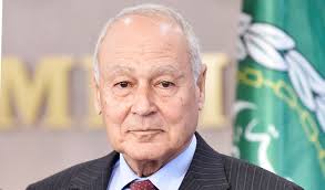  Le secrétaire général de la Ligue arabe, Ahmed Aboul Gheit