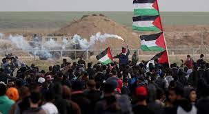 Les forces armées israéliennes visent des marches pacifiques dans l'est de la bande de Gaza