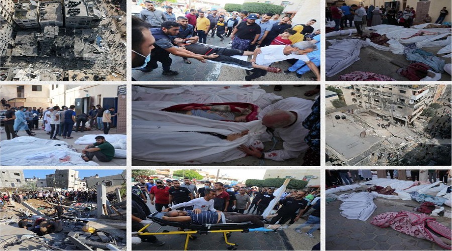 Martyrs et blessés lors des raids israéliens sur plusieurs zones à Gaza