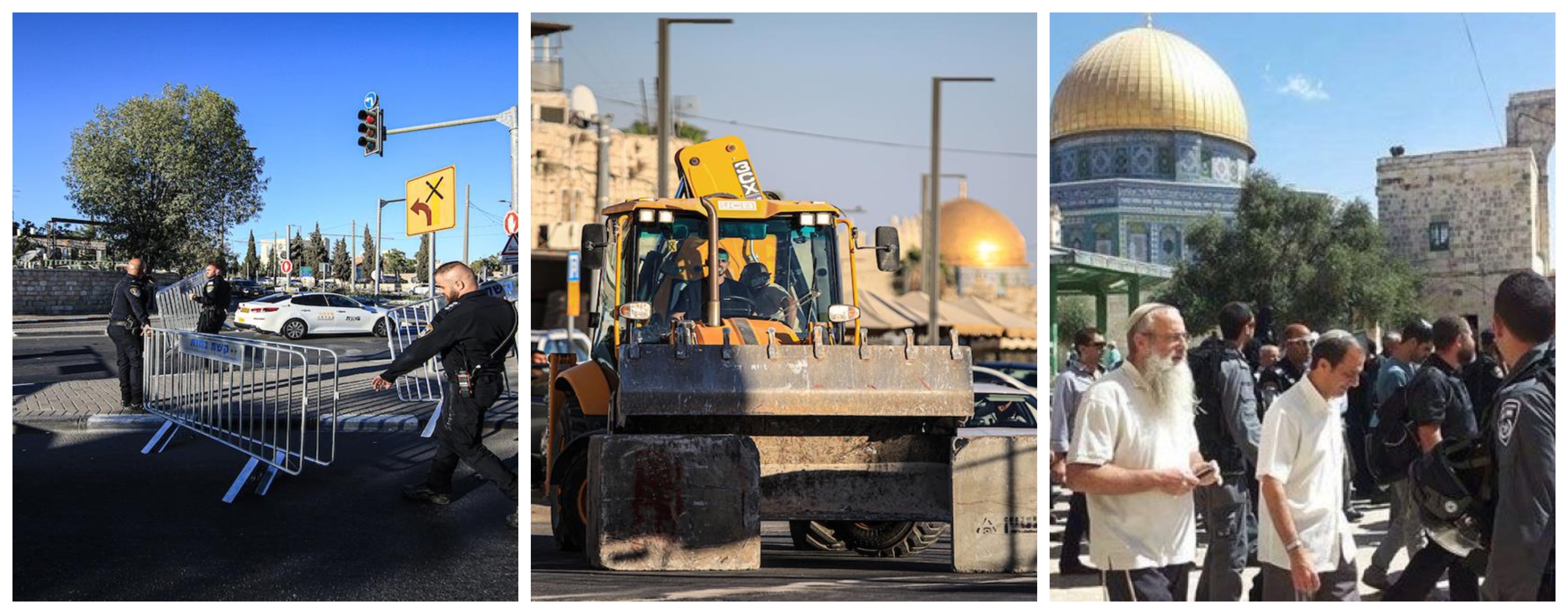Jérusalem : les colons profanent les esplanades de la Mosquée Al-Aqsa  