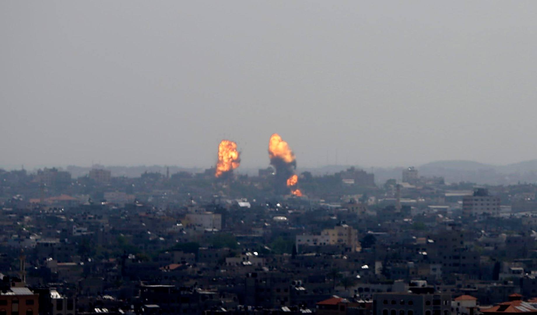 Un martyr et 8 blessés dans un bombardement israélien à Gaza