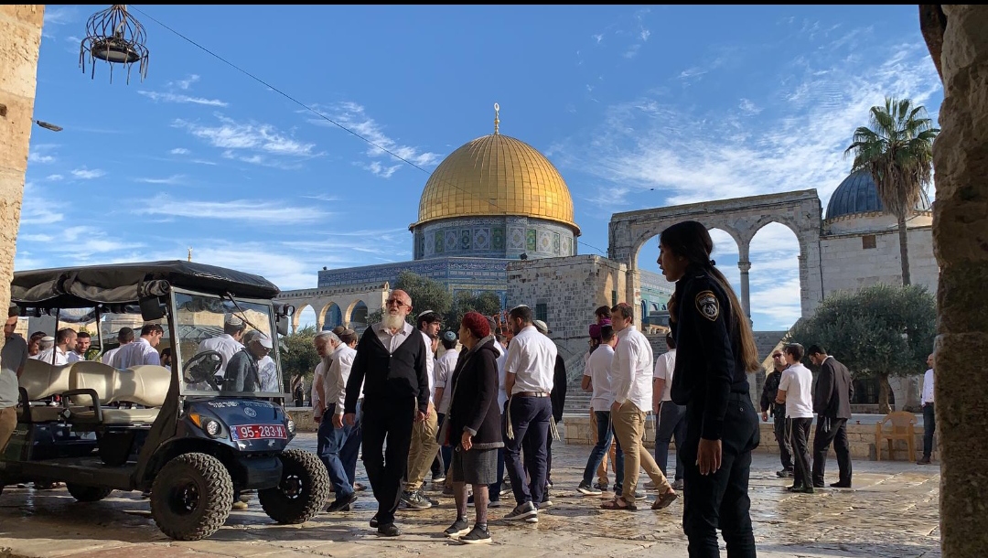 La mosquée d’Al-Aqsa profanée par des dizaines de colons