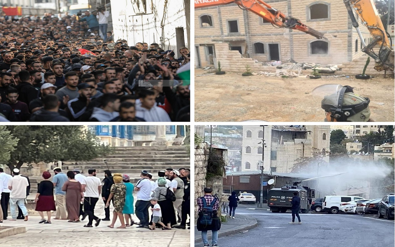 Gouvernorat de Jérusalem : 35 martyrs, dont 14 enfants, et 45 dont les corps ont été saisis au cours de l'année dernière